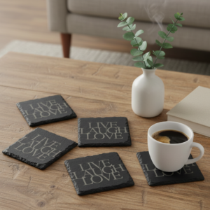 Live Laugh Love Coaster Set