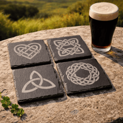 Celtic Knot Coaster Set