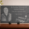 Personalised Memorial Slate Plaque – In Loving Memory Gift Ireland