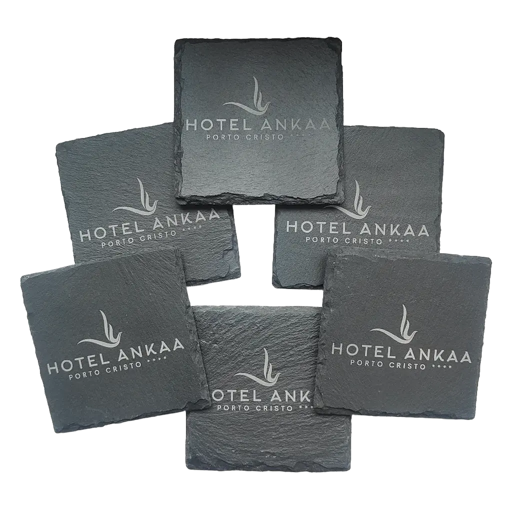 Personalised Slate Coaster | Custom Engraved Natural Slate Drink Coaster - Image 5