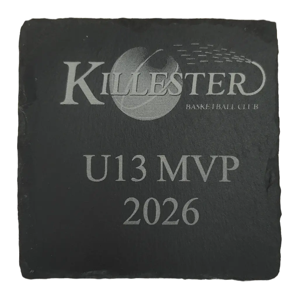 Personalised Slate Coaster | Custom Engraved Natural Slate Drink Coaster - Image 3